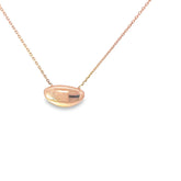 14k Rose Gold Magic Bean Necklace